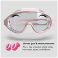 thumbnail image 2 of Gafas protectoras para pestañas guardaroos rosa impermeables y antivaho, 2 of 7