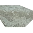 thumbnail image 1 of K2 Floor Style Jardin Sky Zinc Hand Made Cotton Chenille Area Rug, 1 of 4