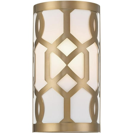

Libby Langdon for DONFU Jennings 1 Light Aged Brass Sconce