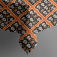 thumbnail image 5 of Black Red Skull Tile Pattern Square Tablecloth,Waterproof Square Table Cover,Wipeable Spillproof Washable Table Cover for Home Kitchen Party Decor 42"X42"(107x107cm), 5 of 6