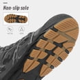 thumbnail image 4 of Men's Outdoor Winter Camouflage High-Top Size 7.5 Cotton Shoes Ankle Boots Non-Slip Warm Hiking Shoes, 4 of 9