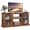 Rustic Brown, variant on GALAXHERO TV Stand for 65 inch TV Media Console Cabinet with Storage and Open Shelves Entertainment Center for Living Room, Bedroom Black