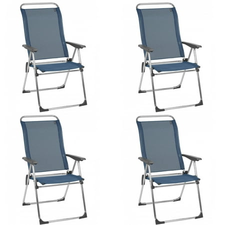 Lafuma Alu Cham Folding Camping Patio Mesh Sling Chair ...