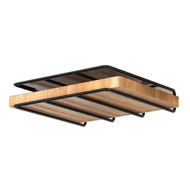 Hyasfey Chopping Board Rack Under-Cabinet Cutting Board Holder Strong Load-bearing Heavy-Duty Cutting Board Hanging Rack