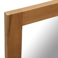 thumbnail image 5 of vidaXL Wall Mirror Bathroom Mirror Wardrobe Mirror for Door Solid Oak Wood, 5 of 26