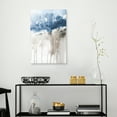 thumbnail image 4 of Windy Cliff 1 Blue by Carol Robinson Canvas Art Print, 4 of 4