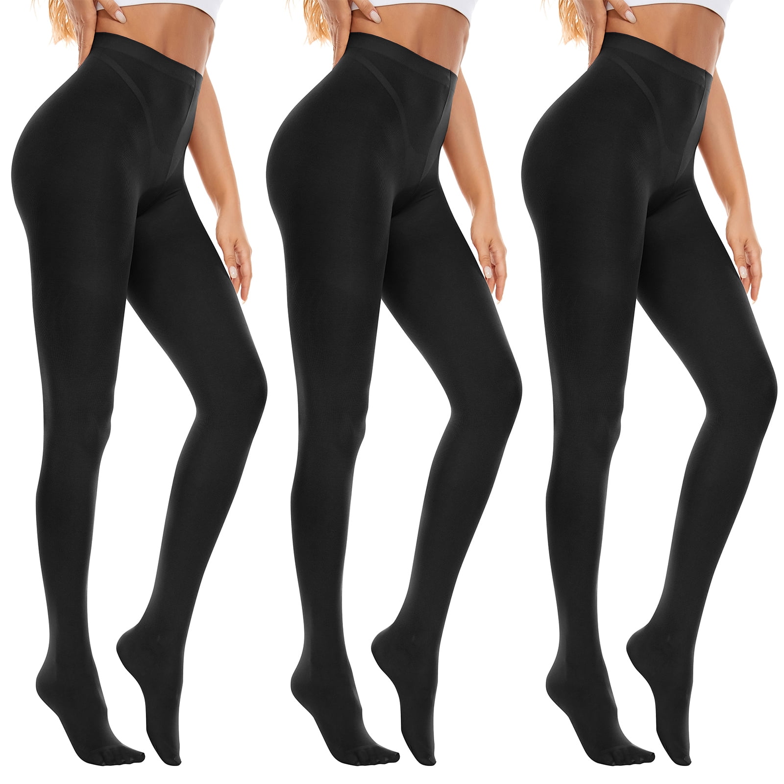 American Trends Women High Waisted Tights Soft Opaque Tights for Women