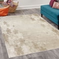 thumbnail image 2 of Nature Decorative Rug, Cherry Blossoms Pattern in Shabby Form Style Flourish Themed Art Print, Quality Carpet for Bedroom Dorm and Living Room, 6 Sizes, Pale Sepia, by Ambesonne, 2 of 4