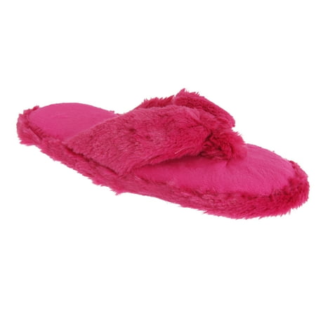 slippers dreaming fluffy flop foam forever memory flip womens