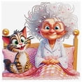 thumbnail image 5 of Companion Elderly Cat Diamond Art Painting Kit, 5 of 8