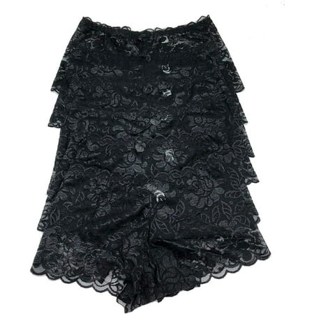 Iheyi 12 Pieces Women s Sexy Boxer Hipter Boyshort Lace Boyshorts Panty Underwear (Large)