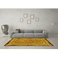 thumbnail image 3 of Ahgly Company Indoor Rectangle Persian Yellow Traditional Area Rugs, 2' x 5', 3 of 4