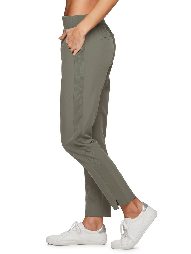 RBX Women's Active Wear, Ribbed Side Yoga Athletic Pants