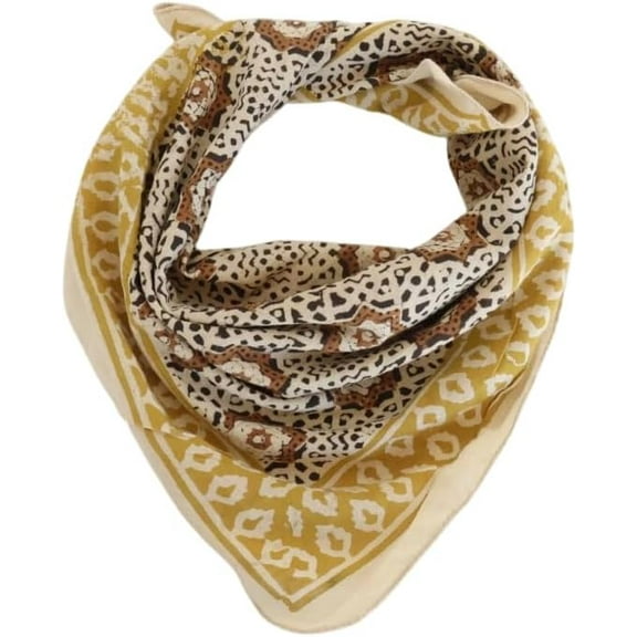 Organic Cotton Bandana Bandana Paisley Design Scarf, Vibrant Color Winter Scarf, Unique Designfree free shipping