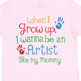 thumbnail image 4 of Inktastic Artist Like Mommy Boys or Girls Toddler T-Shirt, 4 of 5