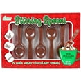 Candy Cane Spoon Bundle 6 Peppermint Flavored Edible Peppermint