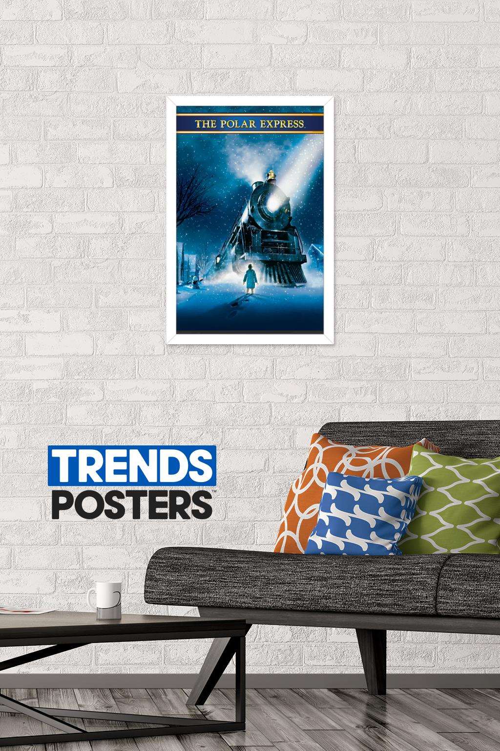 The Polar Express - One Sheet Wall Poster, 14.725" x 22.375", Framed