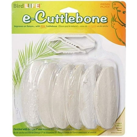 UPC: 0030172080296 | Penn-Plax Bird-Life Natural E Cuttlebone 6 Pack