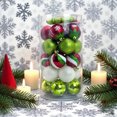 thumbnail image 6 of Nkmbld 30Pcs Shatterproof Christmas Ornaments Christmas Balls Ornaments Baubles Shatterproof Balls for Christmas Tree Decorations, 6 of 8