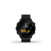 GARMIN Forerunner 55 GPS Smart Watch, 32MB, Black, 1