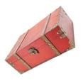 thumbnail image 1 of Treasure Chest Box, Reinforced Corners Large Capacity Exquisite Rectangle Wood Treasure Box  for Watches for Postcards Small,Medium,Large, 1 of 7