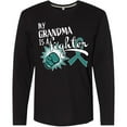 thumbnail image 3 of Inktastic Ovarian Cancer Awareness My Grandma is a Fighter Long Sleeve T-Shirt, 3 of 5