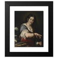 thumbnail image 2 of Bernardo Strozzi 15x18 Black Modern Framed Museum Art Print Titled - Berenice, 2 of 5