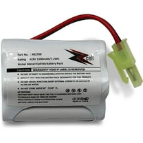 ZZcell Battery for Euro Pro Shark Vacuum Carpet and Carpet Sweeper XB2700, V2700Z, VAC-XB2700, 1500mAh 1