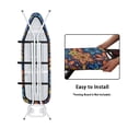 thumbnail image 5 of HELLHERO Elastic Fasteners Ironing Board Covers Iron Pad Board Cover Quick Install Easy Cleaning for Home Most Iron Boards Dust - Proof, 5 of 6