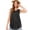 Black, variant on TODOZO Tank Tops for Women Summer Sleeveless Round Neck T-Shirts Tops Casual Tees Tunics Racerback Flowy Tank Tops for Women Loose Fit Shirts Workout Yoga Top Gym Shirt Running Athletic Tanks