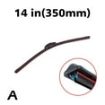 thumbnail image 3 of Universal Car Wiper Blades, 17-Inch All-Season Frameless Bracketless Rubber Windshield Wipers, Double Layer Soft Streak-Free Automotive Replacement, 3 of 8