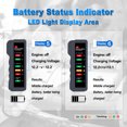 thumbnail image 2 of 12V Car Battery Tester for Measuring Instrument with Red Plastic Design and Convenient Operation, 2 of 8