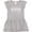AC-Heather Grey, variant on Inktastic He Is Risen Mirror Words Girls Toddler Dress