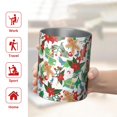 thumbnail image 5 of Christmas 12oz Stainless Steel Coffee Mug – Double-Wall Insulated Cup with Spill-Resistant Lid, 360° Full-Print Design, Keeps Drinks Hot & Cold for Home, Office, Travel, Thanksgiving, Xmas, 5 of 5