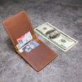 thumbnail image 7 of vlrwzc Mens Slim Wallet with Money Clip Leather Card Holder Minimalist Billfold Wallet Bill Holder Gift for Mens, 7 of 7