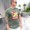 thumbnail image 5 of Ripple Junction Lost "Mr. Cluck's Chicken" Men's Green T-Shirt - Large Unisex, 5 of 6