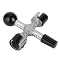 thumbnail image 1 of Herramientas manuales para automóviles, limpiador de terminales de accesorios para automóviles, terminal de batería de 4 vías, creado magistralmente, 1 of 9