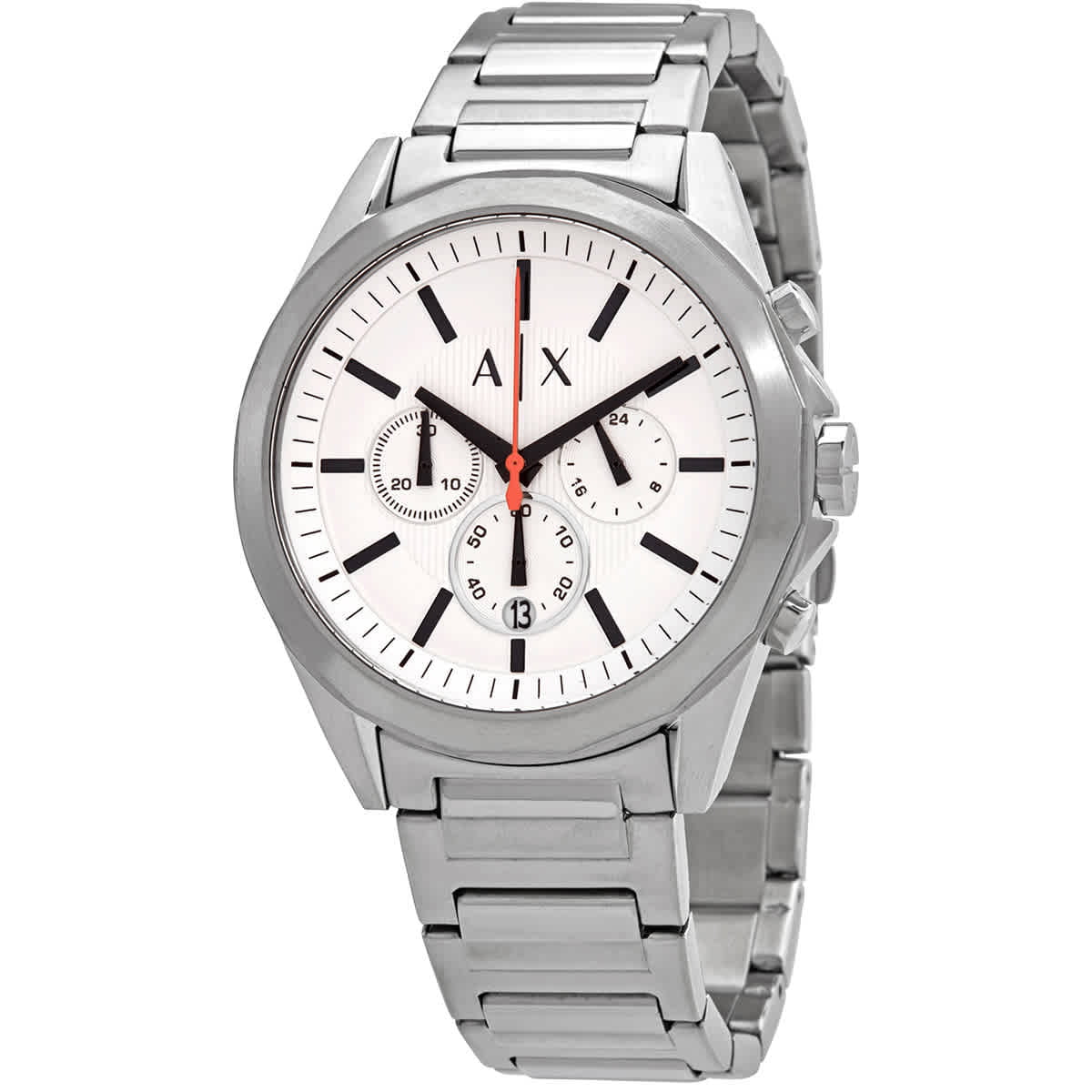 Armani Exchange - Armani Exchange Men's Classic White Watch - AX2624 ...
