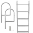 thumbnail image 3 of RecPro Marine ADL-A5W 5 Step Stationary Straight Dock Boat Ladder 20" Wide 300 LB Capacity, 3 of 9