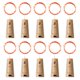 thumbnail image 1 of String Lights Aluan - Botella de vino (10 unidades, 20 LED), color naranja, 1 of 7