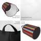 thumbnail image 2 of Fotbe Mexican Serape Blanket Stripes Cesto de Ropa con Asas, Cesto Impermeable de Gran Capacidad, Bolsa de Lavado para Dormitorio, Cesto de Ropa con Ruedas y Asas-Medium, 2 of 6