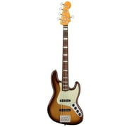 Fender American Ultra Jazz Bass V 5-String Bass Guitar (Mocha Burst, Rosewood Fingerboard)