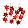 thumbnail image 1 of Xihbxyly Colgante de Estrella de Colores, Decoración Festiva para Pared y Puerta, Adorno para Árbol de Navidad, Regalo Navideño, Diseño Hexagonal, 1 Caja, 1 of 2