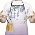 thumbnail image 2 of SnuggleHive Purplr Lavender Cooking Baking Aprons, 2 of 7