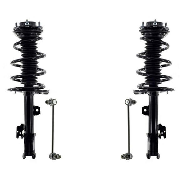 Front Complete Struts & Sway Bar Links For 2014-2019 Toyota Highlander 2.7L