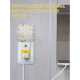 thumbnail image 5 of Night Lights Auto Sensor Wildflowers Plug-in LED Nightlights Lamp Dusk to Dawn for Living Room, Bedroom, Bathroom, Hallway, Stairways Home Wall Decor, Vintage Floral Herbs Fields Night Light, 5 of 9