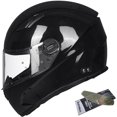 thumbnail image 1 of ILM Full Face Motorcycle Snowmobile Helmet Anti-fog Pinlock for Men Women DOT (Gloss Black, 3XL), 1 of 7