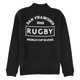 thumbnail image 2 of Sportiqe - Sudadera para hombre de la Copa Mundial de Rugby 2018, color negro, pequeña, 2 of 2