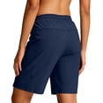 thumbnail image 5 of Yievot Athletic Shorts for Women Drawstring Elastic Waist Quick Dry Workout Gym Shorts with Zipper Pockets, 5 of 8