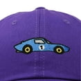 thumbnail image 2 of Dalix Muscle Car Embroidered Cap Cotton Baseball Summer Cool Dad Hat Mens in Purple, 2 of 5